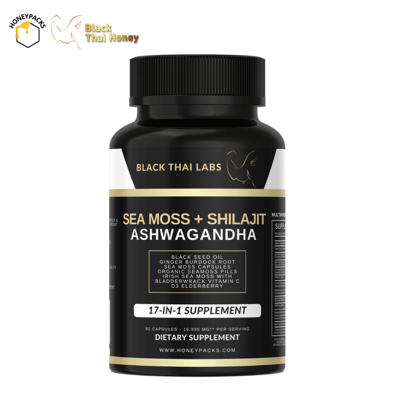 Sea Moss Plus Shilajit Ashwagandha
